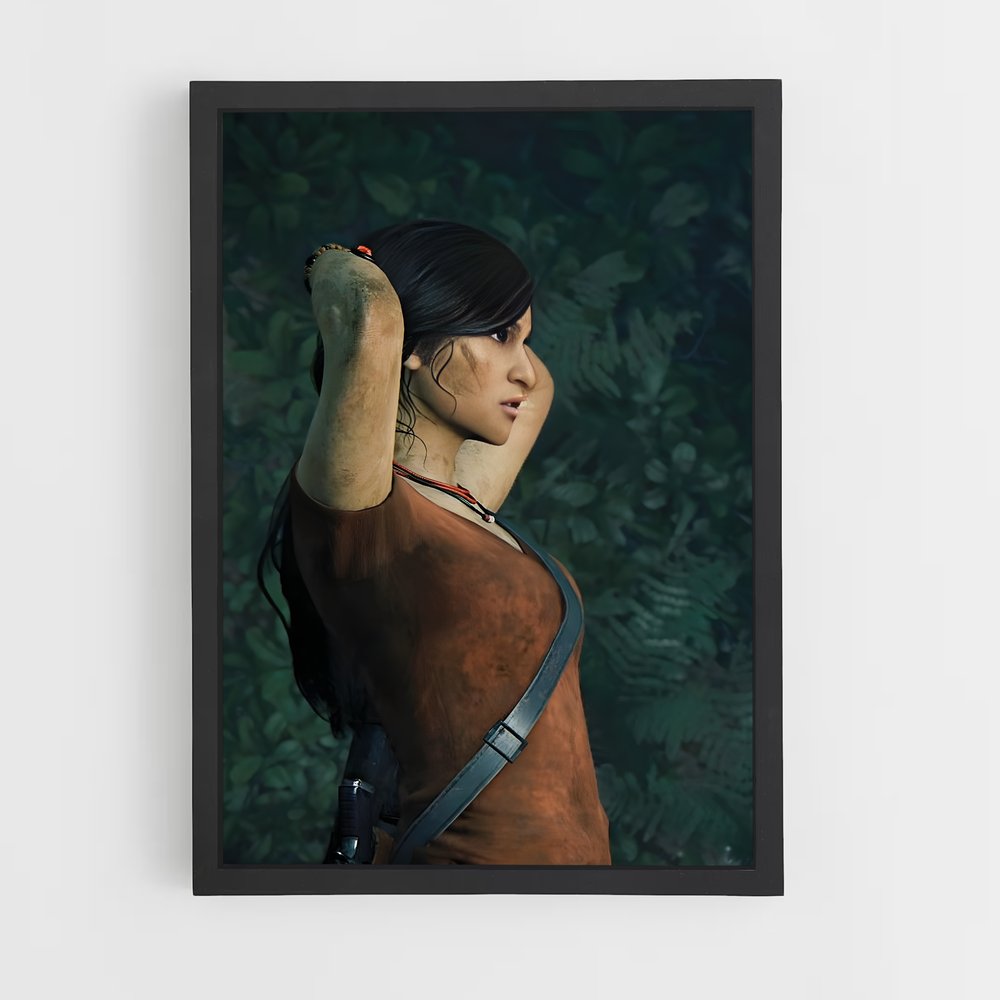 Poster Chloe's Adventure – affiche Uncharted (vue 2)